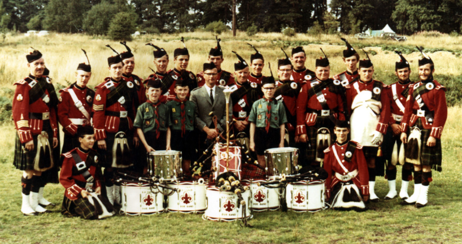1967. Greenwood Camp, Packington Park, Warwickshire - names show when mouse placed on head