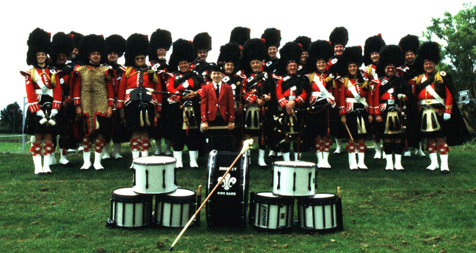 4th July 1999. Shipston on Stour - names show when mouse placed on head