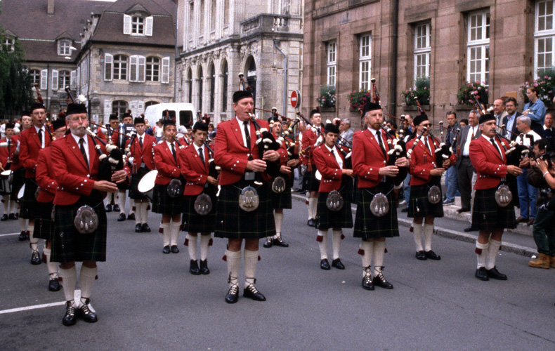 June 2000. Montbeliard, France - names show when mouse placed on head